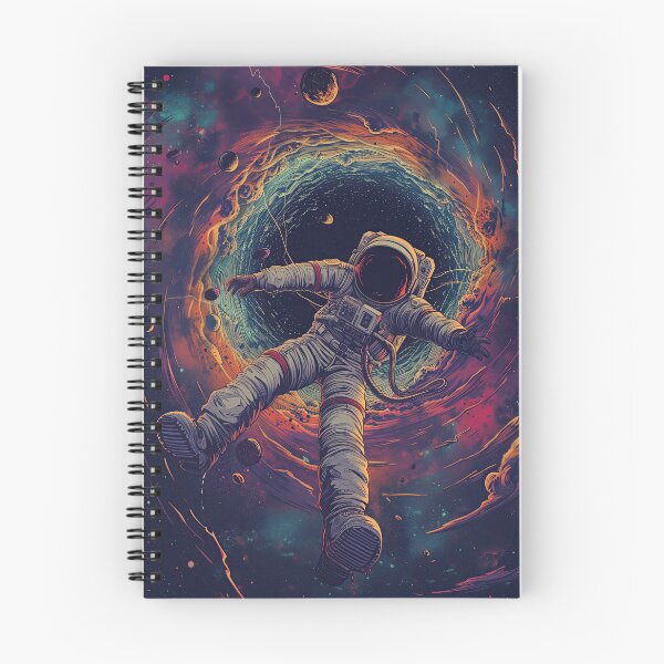 Item preview, Astronaut Discovers Black Hole designed and sold by smcdigitalart.