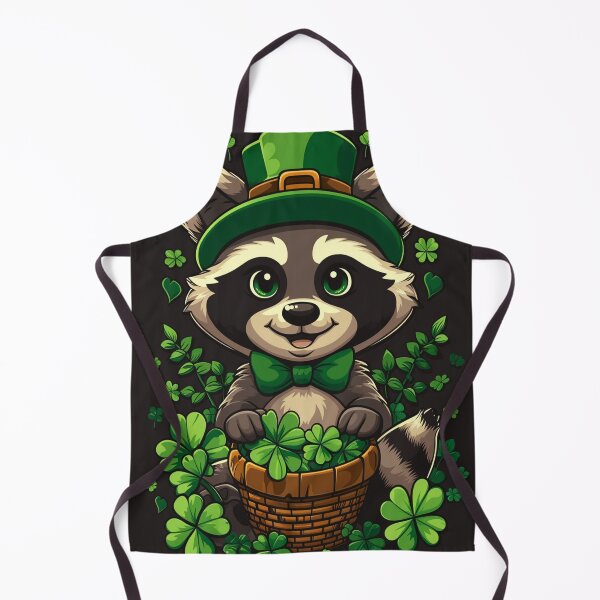 Item preview, Raccoon St Patrick's Day Shamrock designed and sold by GageStore.