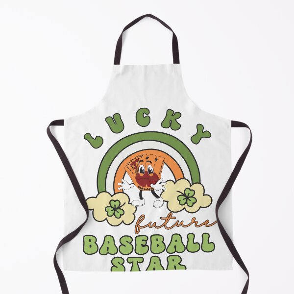 Item preview, Lucky Future Baseball Star for Kids, St. Patricks Day Kids Gift, Future Baseball Star, Lucky Shamrock, Rainbow Lucky Future Baseball Star Kids designed and sold by throuplescorner.