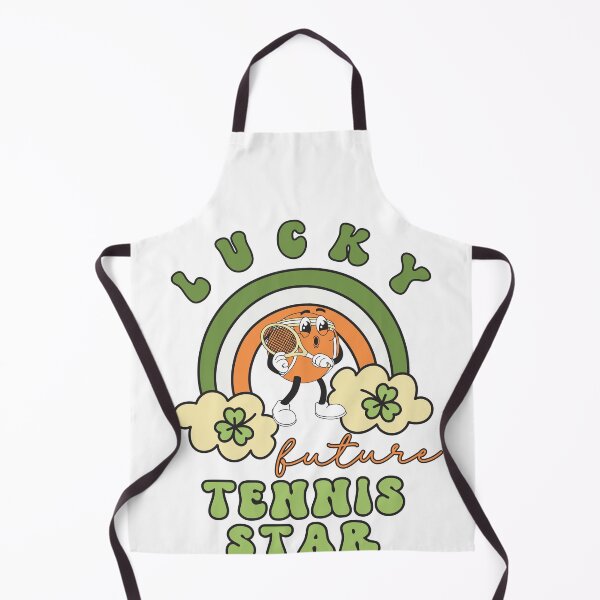 Item preview, Lucky Future Tennis Star for Kids, St. Patricks Day Kids Gift, Future Tennis Star, Lucky Shamrock, Rainbow Lucky Future Tennis Star Kids designed and sold by throuplescorner.
