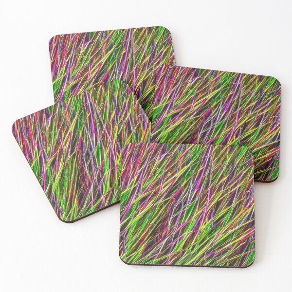 Item preview, Abstract Colorful Neon Seaweed designed and sold by calibrit.