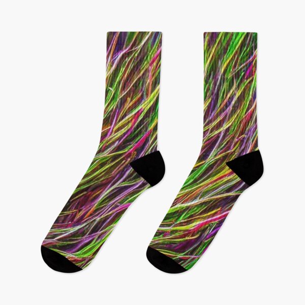Item preview, Abstract Colorful Neon Seaweed designed and sold by calibrit.