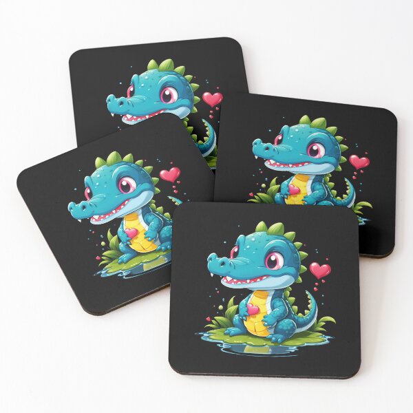 Item preview, Kawaii Baby Crocodile Loved designed and sold by WIKWOK.