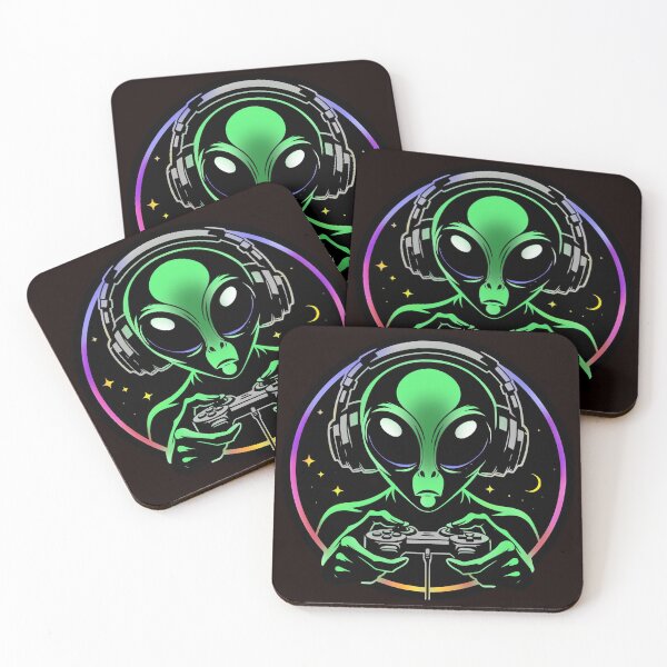 Item preview, Extraterrestrial Alien Being Gamer designed and sold by wheresthekarma.