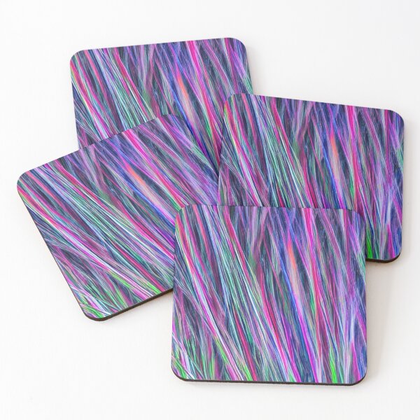 Item preview, Abstract Colorful Neon Seaweed designed and sold by calibrit.