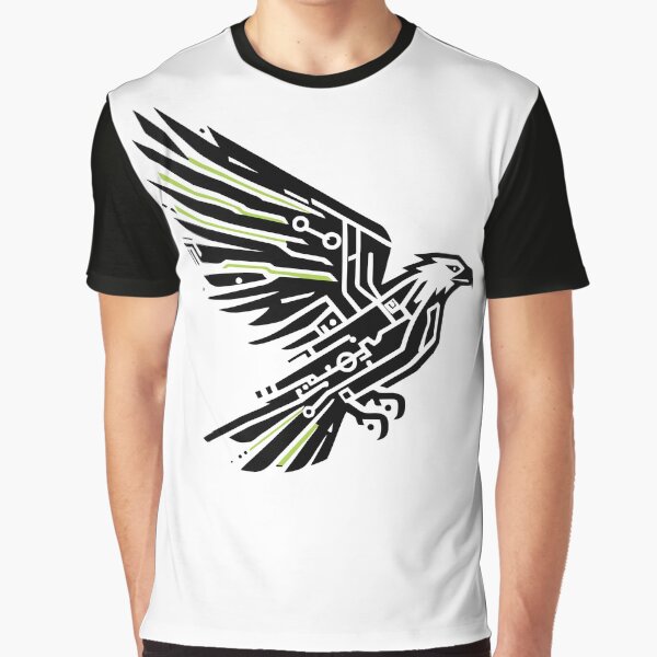 Vista previa del artículo con la obra «Tech Soar: Futuristic Eagle Designs», diseñado y vendido por Weslenluc.