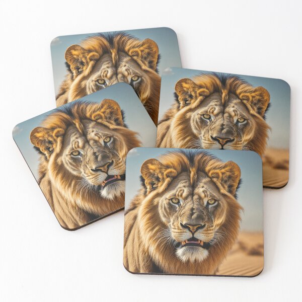 Item preview, Solemn Lion King: Regal Gaze in the Desert designed and sold by Bittor18.