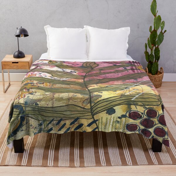 Item preview, Olive Leaf Watercolor Abstract designed and sold by ewartick1.
