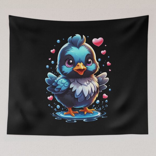 Item preview, Kawaii Baby Chicken Loved designed and sold by WIKWOK.