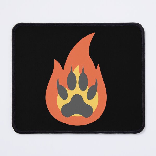 Item preview, Bear Paw On Fire designed and sold by LiQiLi.