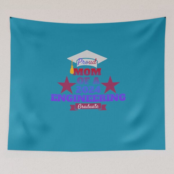 Item preview, Proud Mom of a 2024 Engineering Graduate designed and sold by mamolebo.