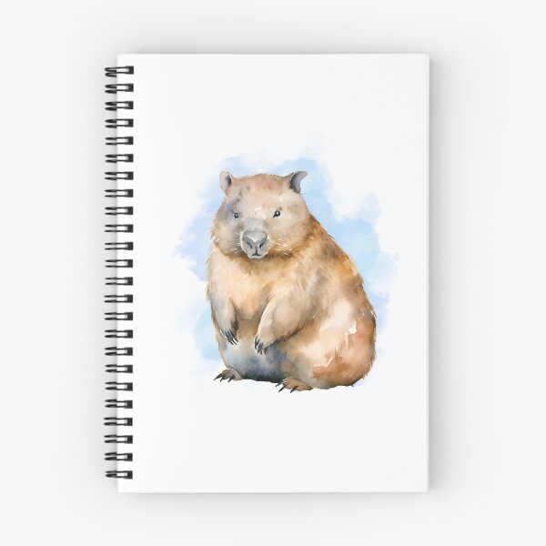 Item preview, Cute Watercolor Wombat  designed and sold by TheAnimalZ00.