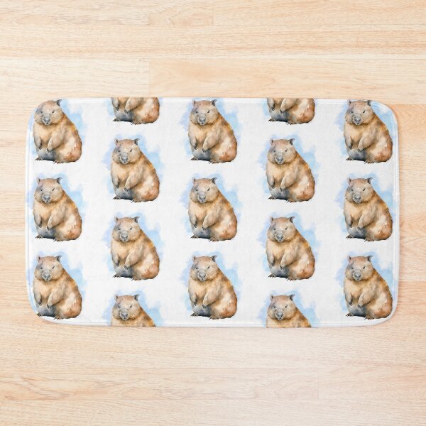 Item preview, Cute Watercolor Wombat  designed and sold by TheAnimalZ00.