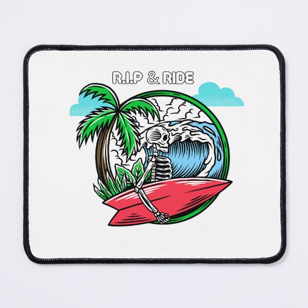 Item preview, RIP & RIDE - Surfing Skeleton  designed and sold by MrLAS.