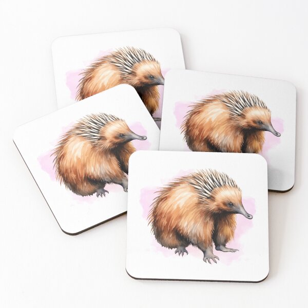 Item preview, Cute Watercolor Echidna designed and sold by TheAnimalZ00.