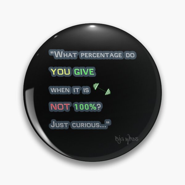 Item preview, "What percentage..." Quote 12/15/2023 designed and sold by BJGWRDS.