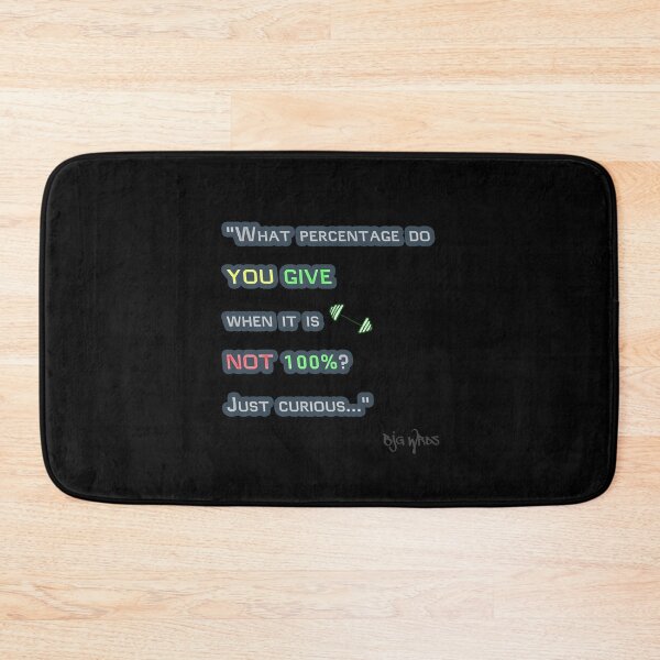 Item preview, "What percentage..." Quote 12/15/2023 designed and sold by BJGWRDS.
