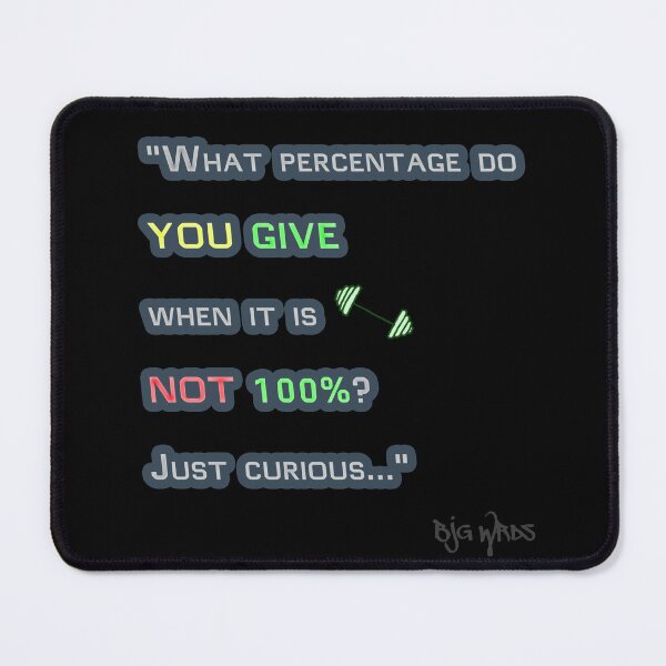 Item preview, "What percentage..." Quote 12/15/2023 designed and sold by BJGWRDS.