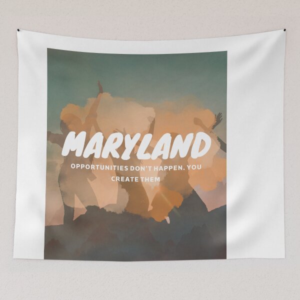 Item preview,  MaryLand -Thriving in the Chesapeake State Maryland's Motivational Momentum designed and sold by DesignDistrict7.