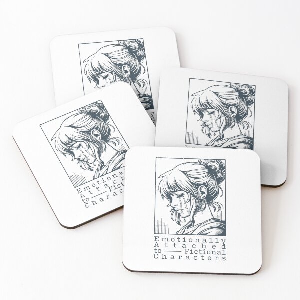 Item preview, Emotionally Attached to Fictional Characters Reading Lover Bookish girl Gift Idea  designed and sold by Wolka.