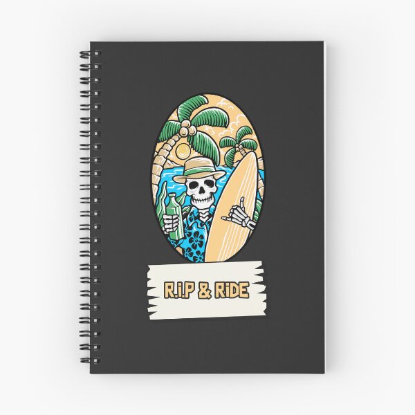 Item preview, RIP & RIDE - Surfing Skeleton  designed and sold by MrLAS.
