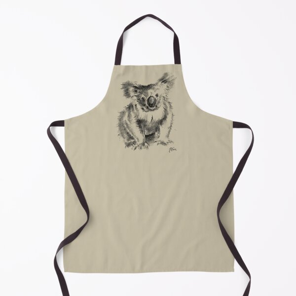 Item preview, Koala-Australian-grey-Illustration-Elise designed and sold by Lauren Elise Art.