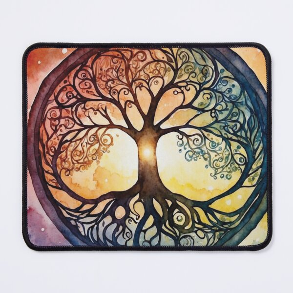 Item preview, watercolour painting tree of life 005 designed and sold by Random Designs.