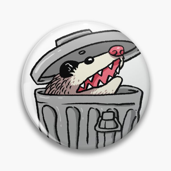 Item preview, Trashcan Opossum designed and sold by PopcornpunkART.