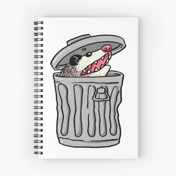 Item preview, Trashcan Opossum designed and sold by PopcornpunkART.