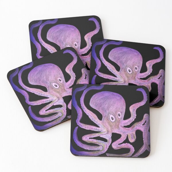 Item preview, Creepy Pink and Purple Octopus designed and sold by TheWorldFamous.