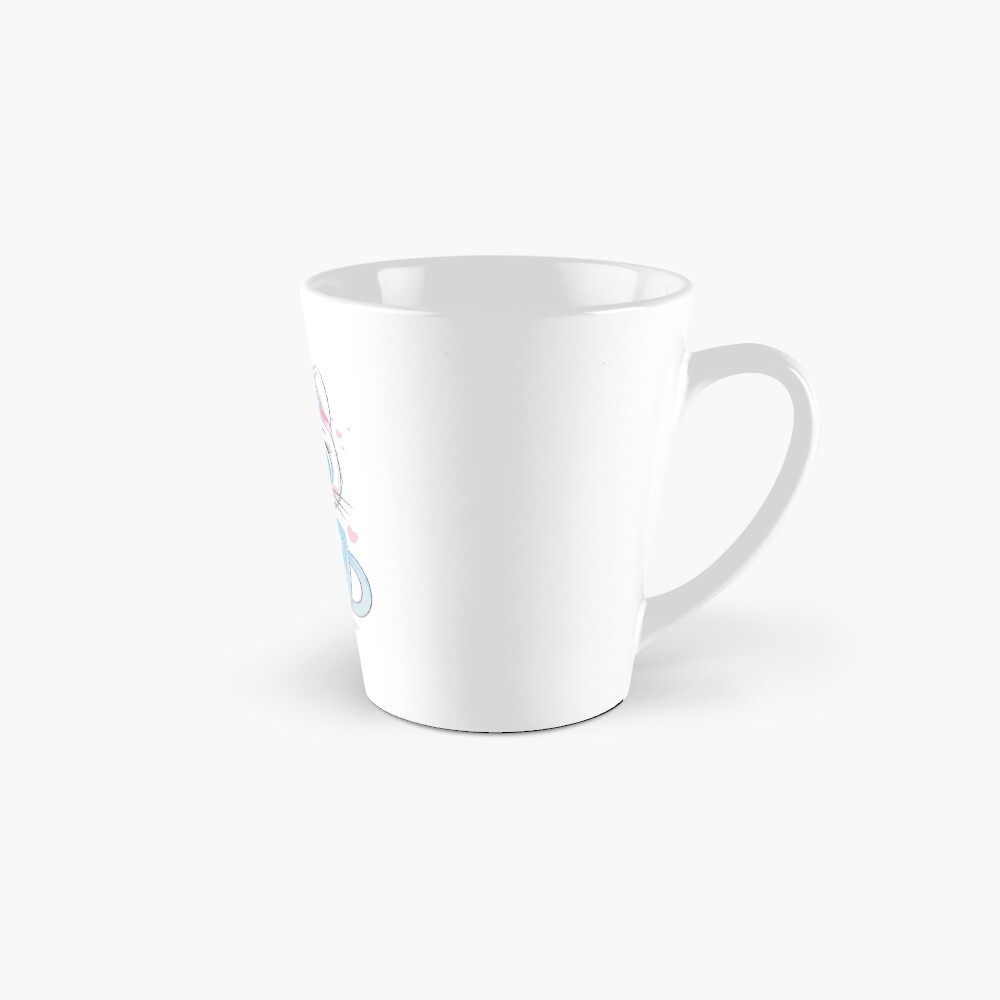 Meow: Cute Kitten Tall Mug - cute pet design by HackerLooks