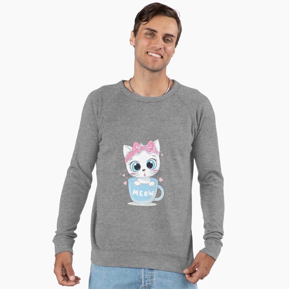 Meow: Cute Kitten design by HackerLooks