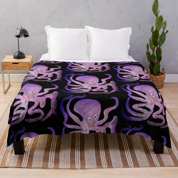 Item preview, Creepy Pink and Purple Octopus designed and sold by TheWorldFamous.