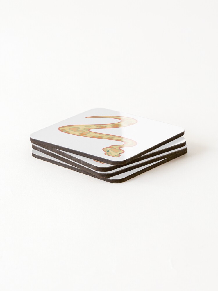 Thumbnail 4 of 5, Coasters (Set of 4), Ball Python designed and sold by 3separateteas.