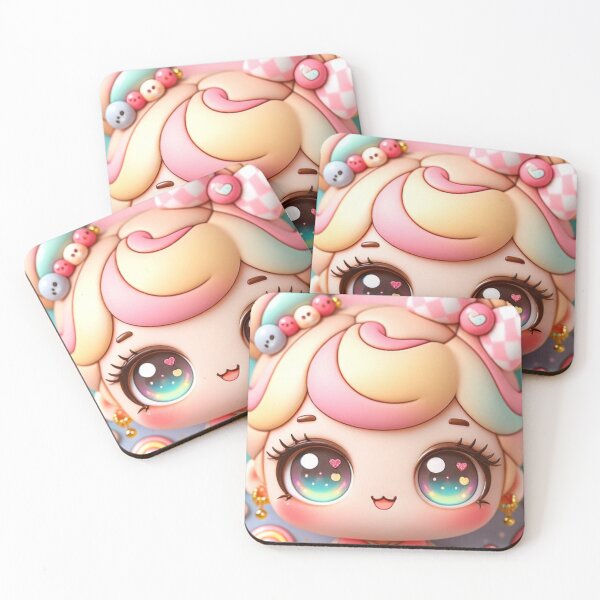Item preview, Cute Kawaii Girl Illustration designed and sold by mymagicstoreus.