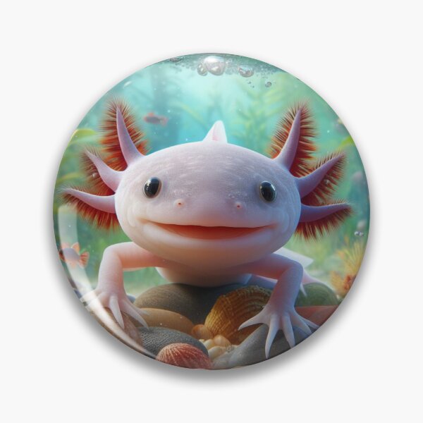 Item preview, Cute Axylotl    designed and sold by wiccantoadstyle.