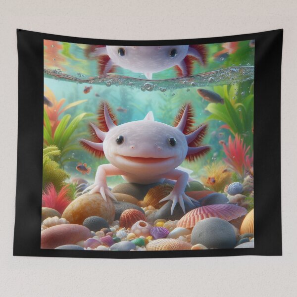 Item preview, Cute Axylotl    designed and sold by wiccantoadstyle.