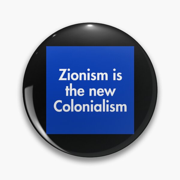 Item preview, Zionism Is The New Colonialism Israel Palestine Boycott Divest Sanction BDS designed and sold by ez-does-it.