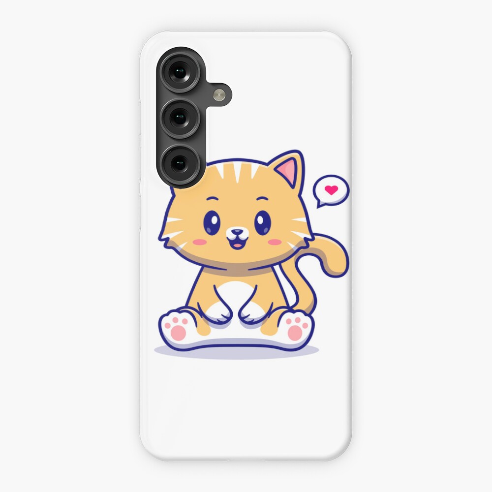 I Am Cute Samsung Galaxy Snap Case - cute pet design by HackerLooks