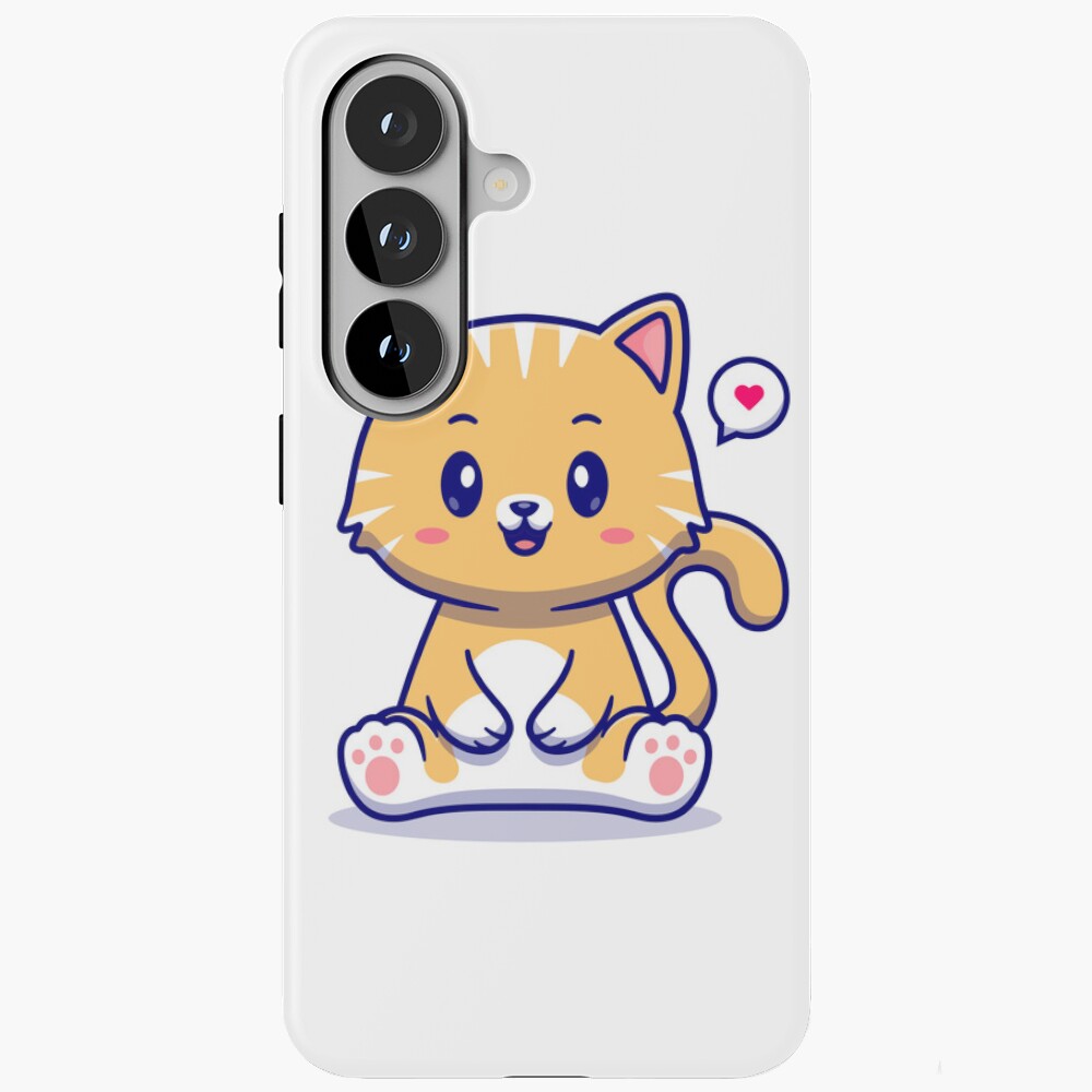 I Am Cute Samsung Galaxy Tough Case - cute pet design by HackerLooks