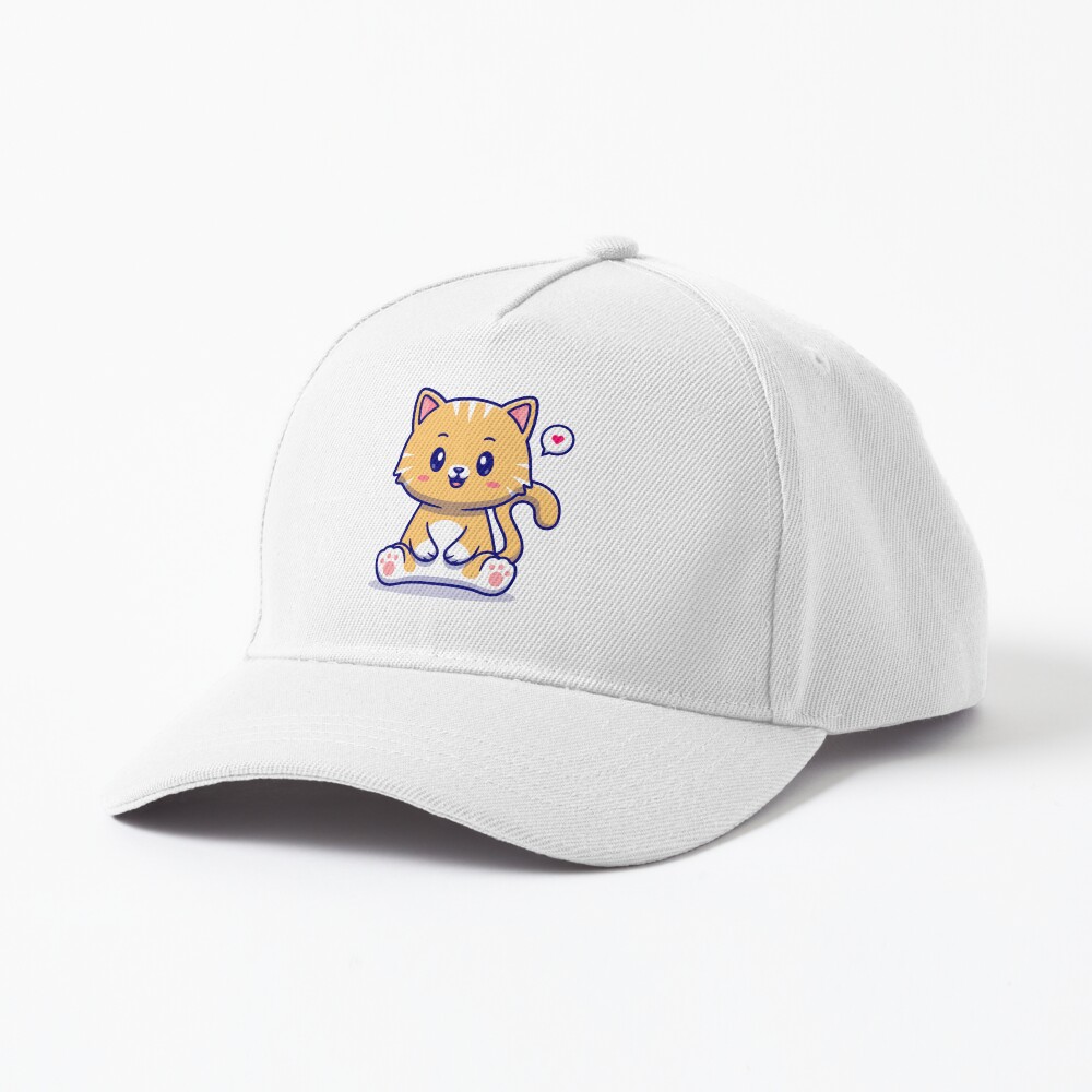 I Am Cute Baseball Cap - cute pet design by HackerLooks