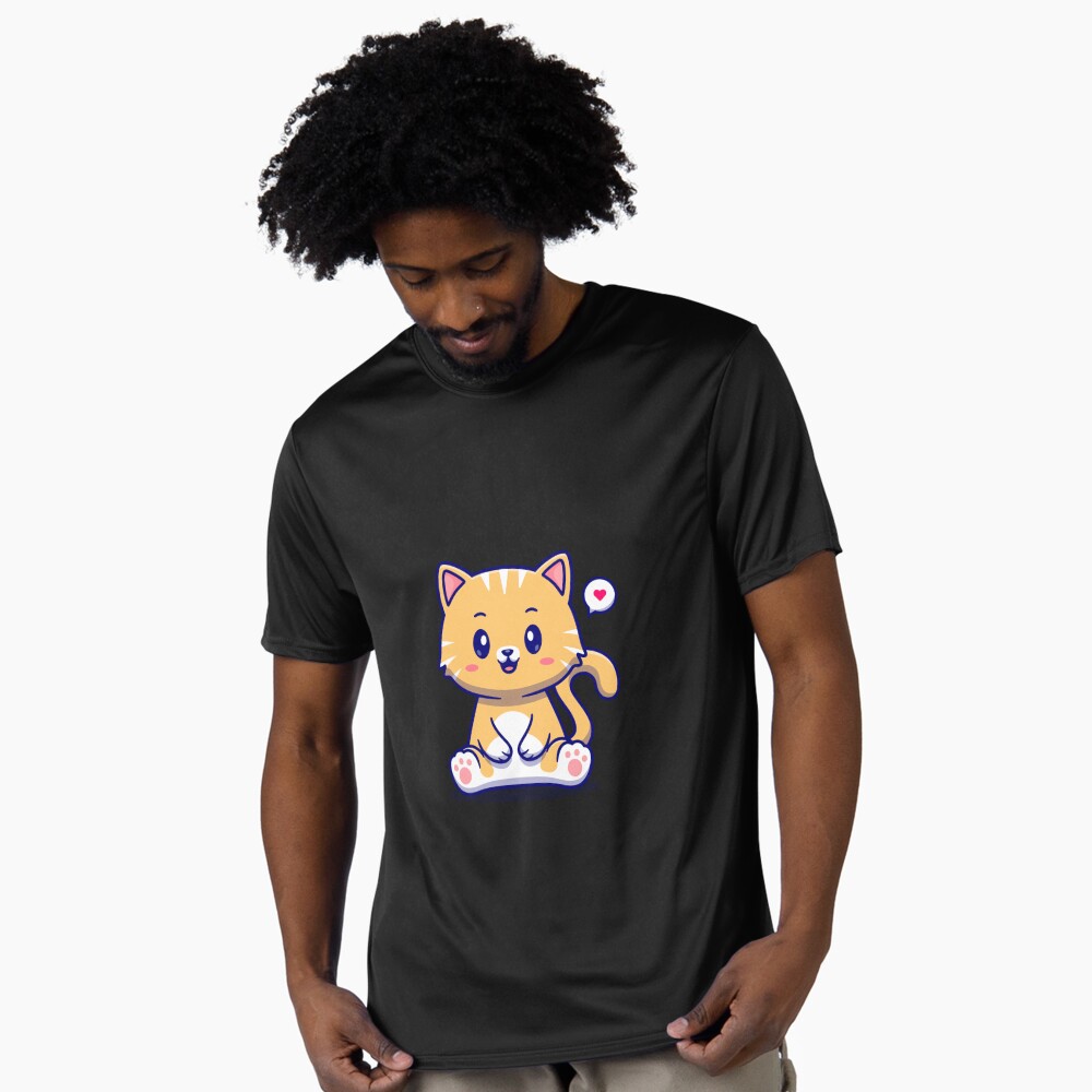 I Am Cute Active T-Shirt - cute pet design by HackerLooks