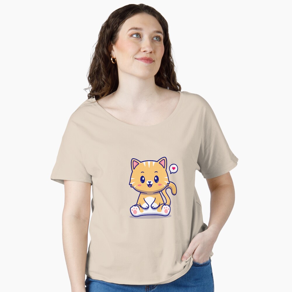 I Am Cute Relaxed Fit T-Shirt - cute pet design by HackerLooks