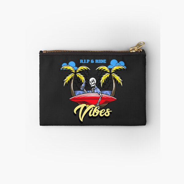 Item preview, RIP & RIDE Vibes - Surfing Skeleton  designed and sold by MrLAS.