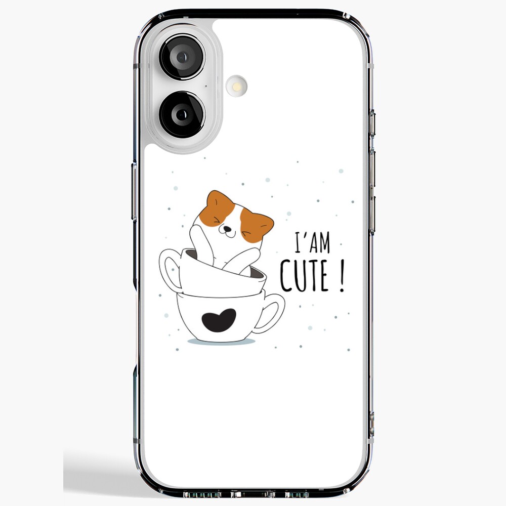 Cute Sunshine iPhone Soft Case - cute pet design by HackerLooks