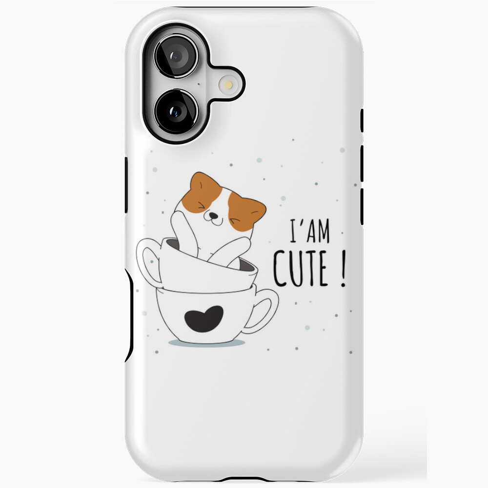 Cute Sunshine iPhone Magsafe Tough Case - cute pet design by HackerLooks