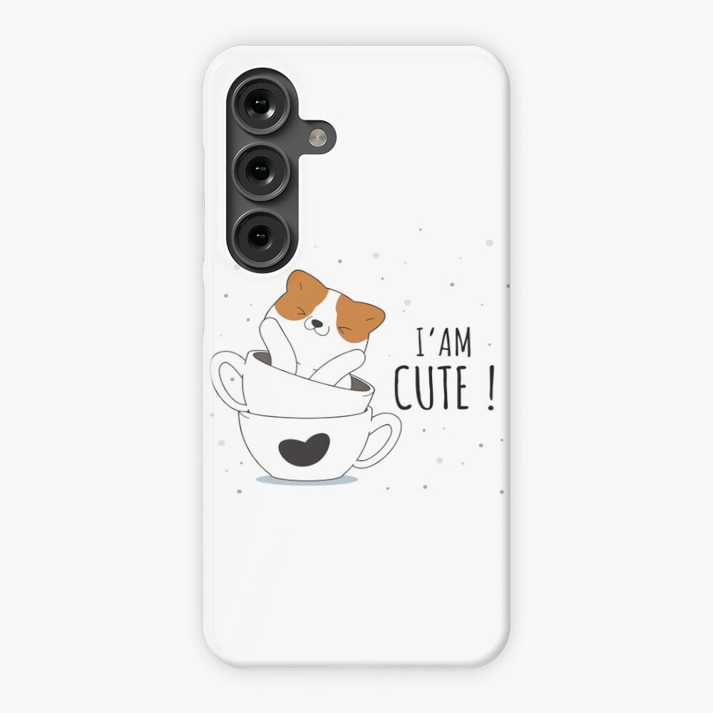 Cute Sunshine Samsung Galaxy Snap Case - cute pet design by HackerLooks