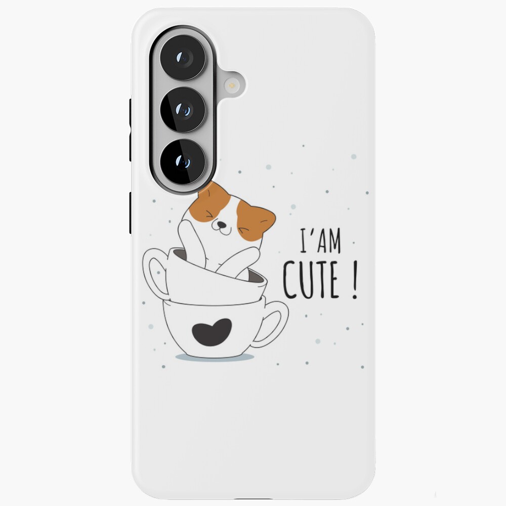 Cute Sunshine Samsung Galaxy Tough Case - cute pet design by HackerLooks