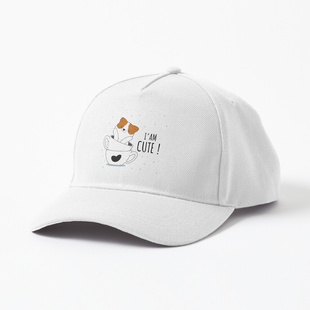 Cute Sunshine Baseball Cap - cute pet design by HackerLooks