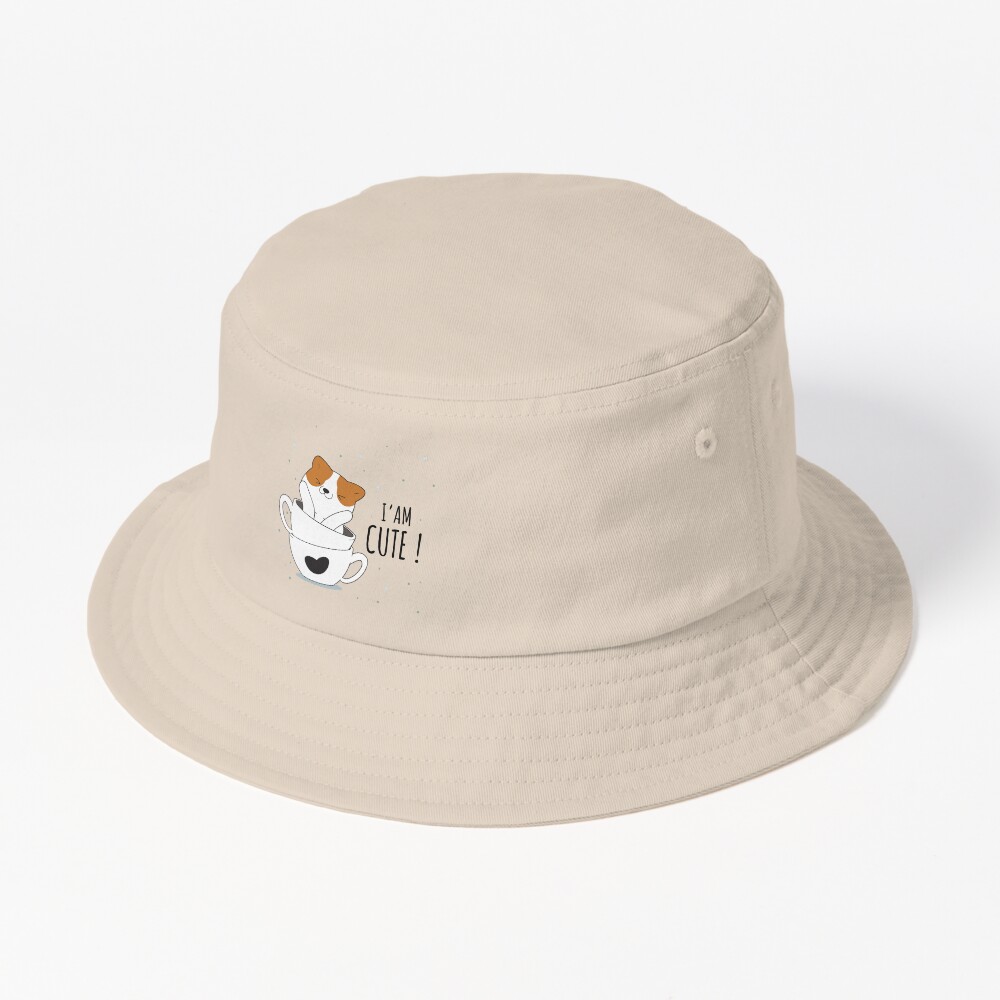 Cute Sunshine Bucket Hat - cute pet design by HackerLooks